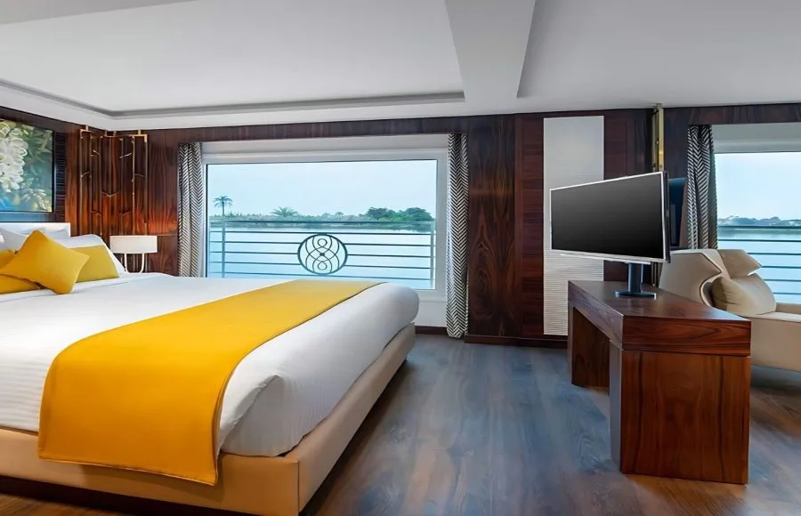 Cabin aboard the HS Sindbad Nile Cruise Nile cruise